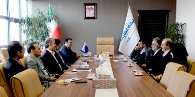 نشست مدیران عامل بیمه تجارت نو و بیمه اتکایی ایرانیان برگزار شد