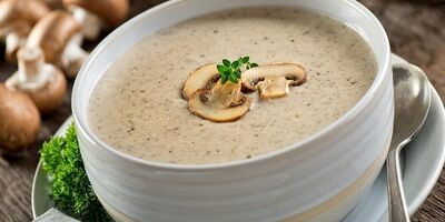 طرز تهیه سوپ شیر و خامه و قارچ 