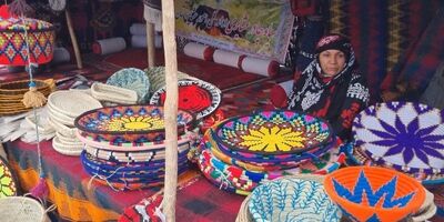 سیاه چادرهای عشایر در نمایشگاه خوش درخشیدند