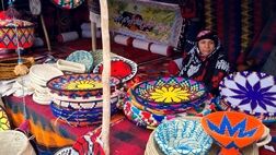 سیاه چادرهای عشایر در نمایشگاه خوش درخشیدند