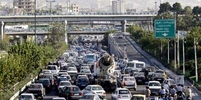 ترافیک صبحگاهی در معابر و بزرگراه‌های پایتخت

