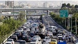 ترافیک صبحگاهی آخرین روز از فروردین در پایتخت
