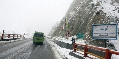برف و باران در محورهای ۵ استان‌/ تردد روان در محورهای شمالی
