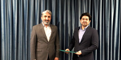 رضا حیدری مدیرعامل هلدینگ فناوری اطلاعات نگاه شد
