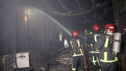 آتش‌سوزی کارگاه فرآوری ضایعات پلاستیکی فاقد بیمه نامه آتش سوزی مهار شد
