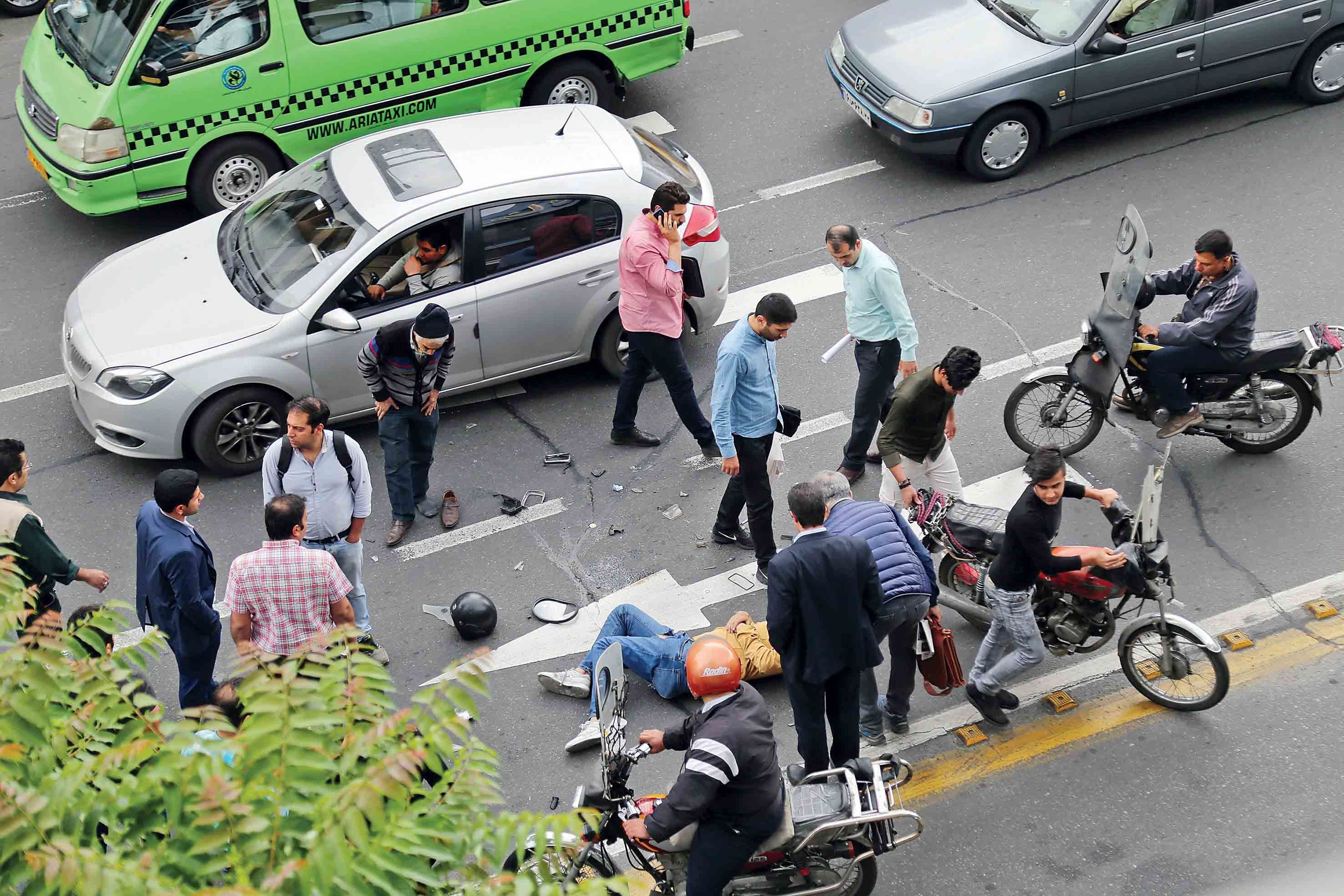 محکومیت پرداخت جزای نقدی برای پرونده صحنه سازی تصادف صوری