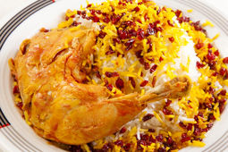 طرز تهیه زرشک پلو با مرغ مجلسی با طعم بی نظیر
