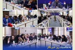 دیدار صمیمانه مدیر عامل بیمه کوثر با خبرنگاران صنعت بیمه
