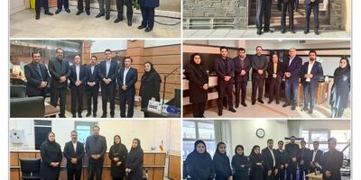 بازدید مدیر شعب و شبکۀ فروش بیمۀ سرمد از شعب 9 استان کشور
