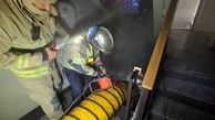 آتش‌سوزی در انبار کارتن‌ خیابان انقلاب؛ ۲۴ نفر نجات یافتند
