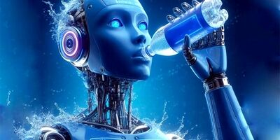 هوش مصنوعی در هر بار چت کردن یک بطری آب می‌نوشد

