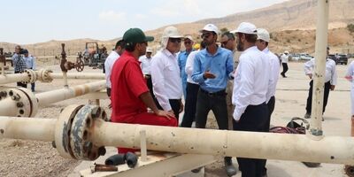 ظرفیت تولید گاز در نفت مناطق مرکزی  ۱۰۰ میلیون متر مکعب  افزایش می یابد