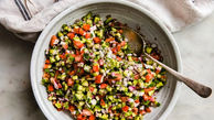 طرز تهیه سالاد شیرازی
