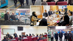 بازدید مدیر عامل بیمه نوین از شعبه مشهد
