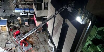 آتش سوزی پژوهشکده رویان تهران، حادثه مصدوم نداشت