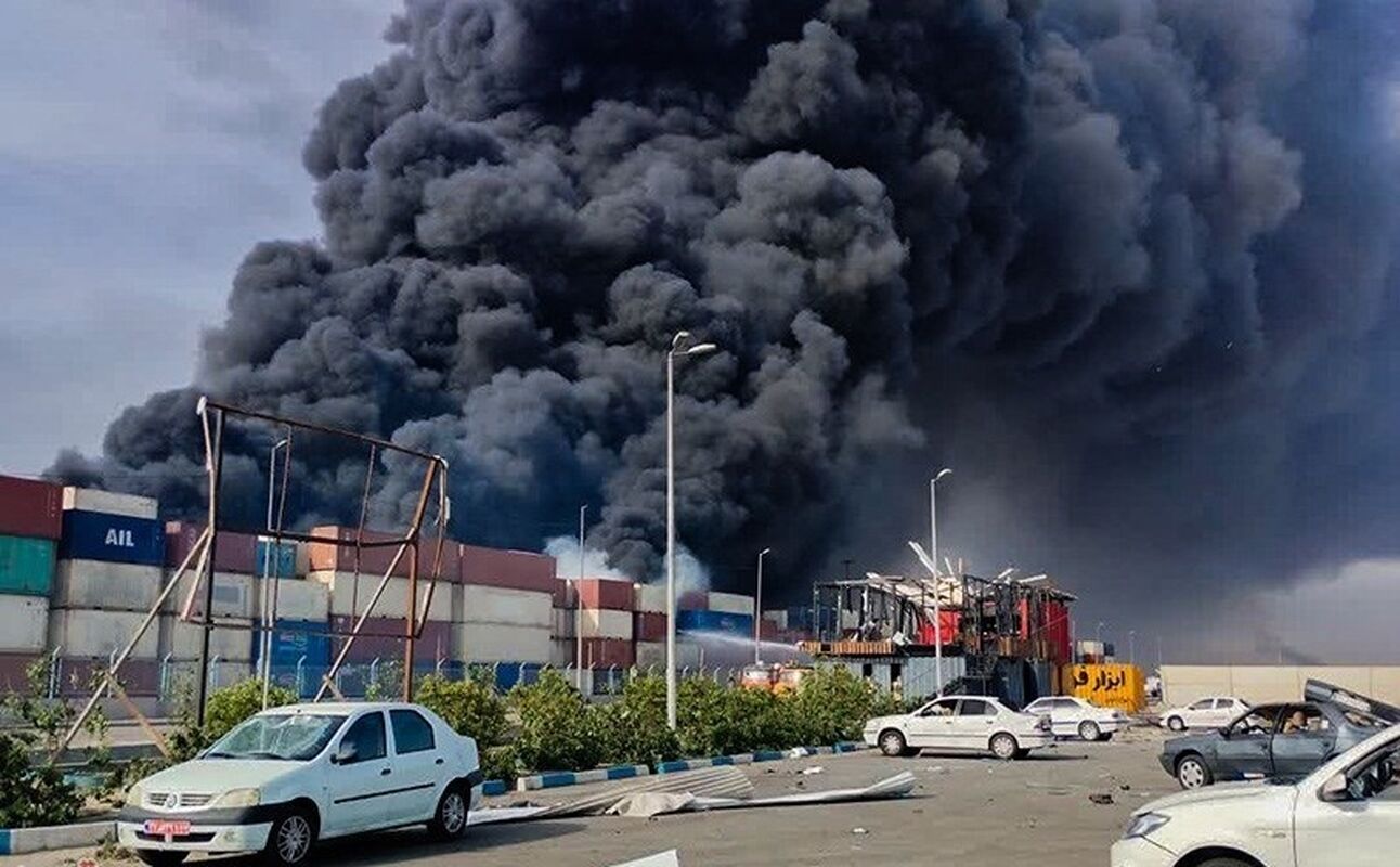 انفجار بندرعباس
