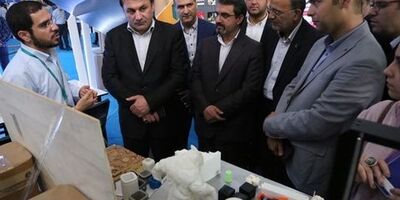 بازدید مدیرعامل بانک انصار از نمایشگاه بین المللی نوآوری و فناوری