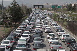 ترافیک سنگین در خروجی های تهران 