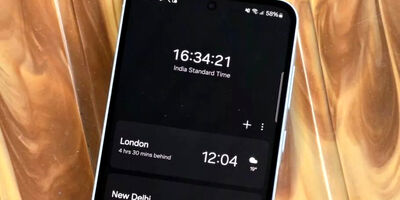 اپلیکیشن ساعت جدید One UI 7 لو رفت