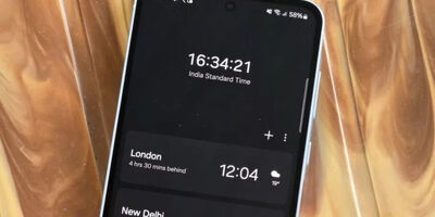 اپلیکیشن ساعت جدید One UI 7 لو رفت
