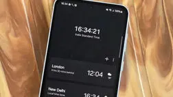 اپلیکیشن ساعت جدید One UI 7 لو رفت
