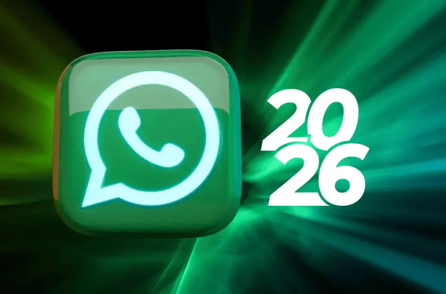واتس‌اپ با استیکرها و افکت‌های جدید به استقبال سال 2026 رفت
