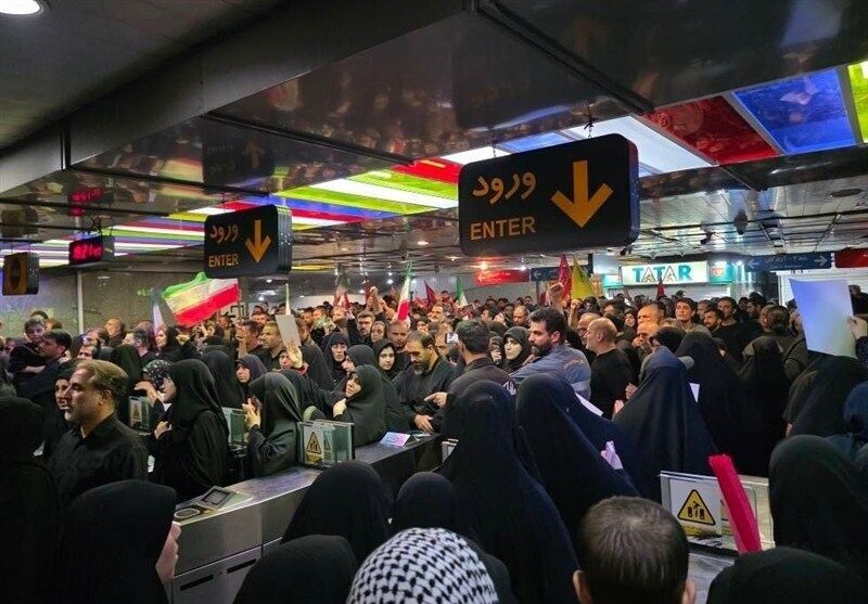 ثبت بیش از 7 میلیون سفر با مترو تهران تا صبح امروز
