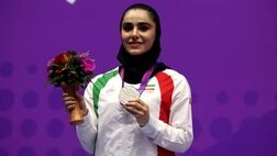  زهرا کیانی نقره گرفت