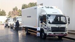 آغاز فروش کامیونت باری جدید ایران خودرو دیزل
