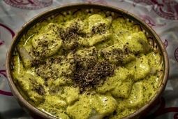 طرز تهیه آش جوش‌پره سنتی گنابادی
