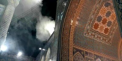 آتش سوزی در مسجد گوهرشاد مشهد مهار شد
