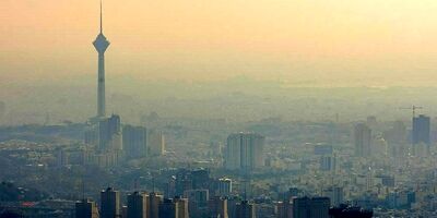 تهران همچنان در شرایط آلوده

