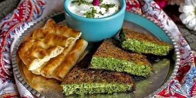 طرز تهیه کوکوی شنگ، یک کوکوی بهاری با طعم بی نظیر
