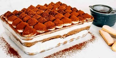 طرز تهیه دسر خوشمزه تیرامیسو بدون تخم مرغ
