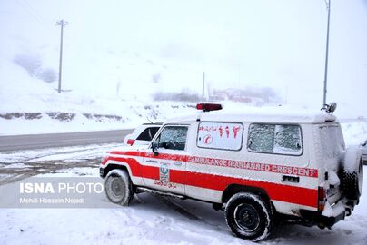 برف گردنه حیران (2)