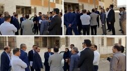 معاون فنی بیمه آرمان از روند بازسازی مسکن مهر در کرمانشاه بازدید کرد