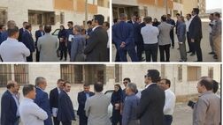 معاون فنی بیمه آرمان از روند بازسازی مسکن مهر در کرمانشاه بازدید کرد