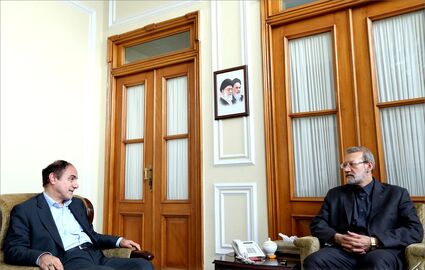 دیدار لاریجانی با مدیران بیمه مرکزی