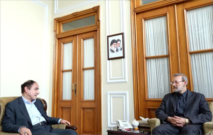 دیدار لاریجانی با مدیران بیمه مرکزی