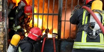 سوختگی شدید ۵ نفر به دنبال انفجار کپسول در انبار ضایعاتی گچساران

