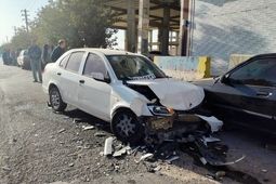 مصدومیت ۱۵ دانش آموز در تصادف ۳ سرویس مدارس
