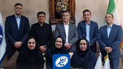 بازدید مدیرعامل بیمه معلم از شعبه همدان
