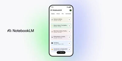 گوگل اپلیکیشن NotebookLM را برای اندروید و iOS منتشر کرد
