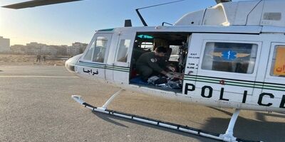 نجات جان یک جوان ۱۷ ساله توسط اورژانس هوایی استان تهران