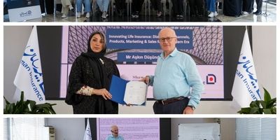 استقرار میزخدمت بیمه سامان در ساختمان راه‌ آهن