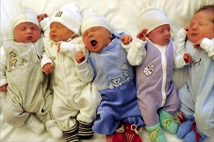 ثبت ۱۱ هزار ولادت چند قلوزایی در کشور طی ۷ ماه امسال