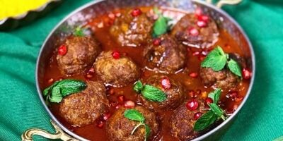 طرز تهیه کوفته انار و گردوی مجلسی