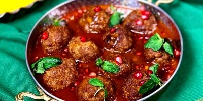 طرز تهیه کوفته انار و گردوی مجلسی
