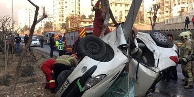 نیمی از تصادفات در بزرگراه‌های تهران رخ داد/ بزرگراه آزادگان، امام رضا (ع)، بسیج و تونل توحید بیشترین محدوده‌های پرتصادف