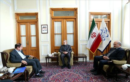 دیدار لاریجانی با مدیران بیمه مرکزی
